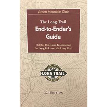 Green Mountain Club Long Trail End-to-Enders Guidebook - Complete Resource for Hikers