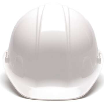 Pyramex Safety Products HP14010 Sl Series 4 pt. Snap Lock Suspension Hard Hat, White