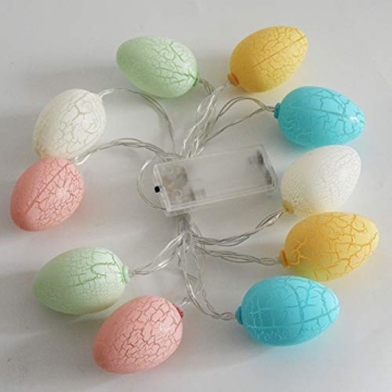 Chasgo LED Easter Decoration Eggs Lights Battery Operated