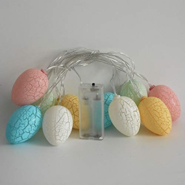 Chasgo LED Easter Decoration Eggs Lights Battery Operated