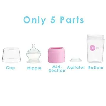 PopYum 9 oz Baby Bottles - Easy, Safe, and Convenient
