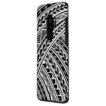 Galaxy S9+ Black Polynesian Case