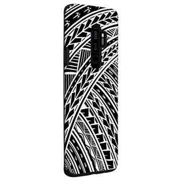 Galaxy S9+ Black Polynesian Case