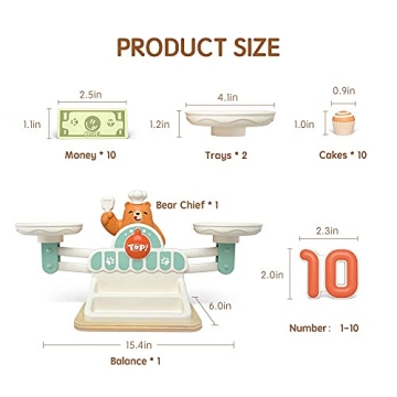 TOP BRIGHT Balance Math Game - Fun Educational STEM Toy