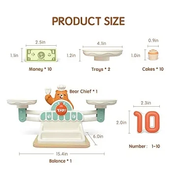 TOP BRIGHT Balance Math Game - Fun Educational STEM Toy