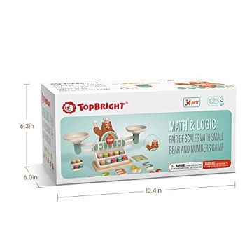 TOP BRIGHT Balance Math Game - Fun Educational STEM Toy