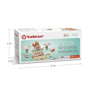 TOP BRIGHT Balance Math Game - Fun Educational STEM Toy