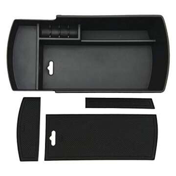 JOJOMARK Compatible with Honda Accord 2018 2019 2020 2021 2022 Accessories Center Console Tray Organizer (NOT fit for Manual Transmission)