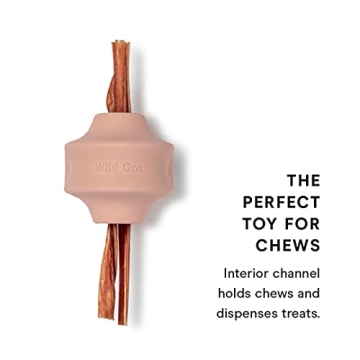 Wild One Twist Toss Dog Toy for Play and Treats