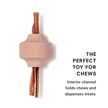 Wild One Twist Toss Dog Toy for Play and Treats