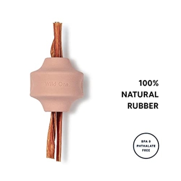 Wild One Twist Toss Dog Toy for Play and Treats