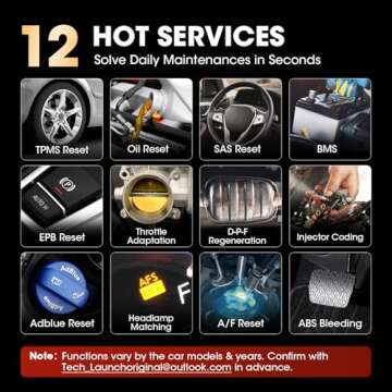 LAUNCH CRP129X V2.0 Elite OBD2 Scanner for Car, 2025 Upgrade of CRP123X/CRP129X, New-added 12 Reset ...