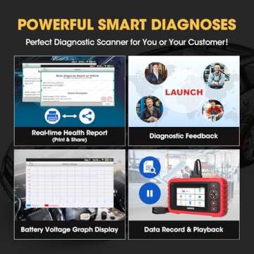 LAUNCH CRP129X V2.0 Elite OBD2 Scanner, 2025 Upgrade