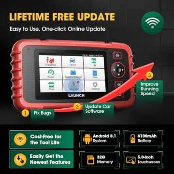 LAUNCH CRP129X V2.0 Elite OBD2 Scanner, 2025 Upgrade