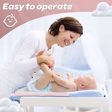 Disposable Changing Pad Liners Pack of 100 Baby Incontinence Changing Pads Diaper UnderPads Ultra So...