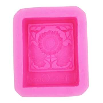 Longzang Life is Good Craft Art Silicone Soap Mold for DIY Projects