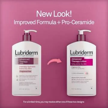 Lubriderm Advanced Therapy Fragrance Free Lotion
