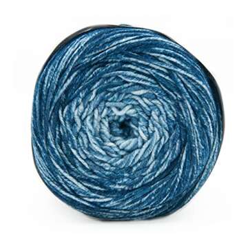 Lion Brand Yarn Mandala Ombré Yarn with Vibrant Colors, Soft Yarn for Crocheting and Knitting, Harmony, 1-Pack