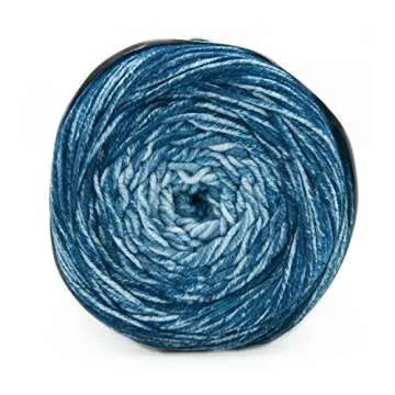 Lion Brand Yarn Mandala Ombré Yarn with Vibrant Colors, Soft Yarn for Crocheting and Knitting, Harmony, 1-Pack