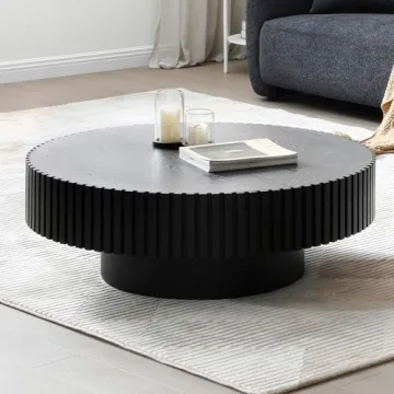 Elegant HanStrong Round Coffee Table for Any Space