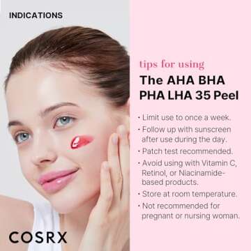COSRX AHA BHA PHA LHA 35% Peel 1.01 fl. oz / 30 ml, Chemical Exfoliating Peeling Gel for Dull, Rough...