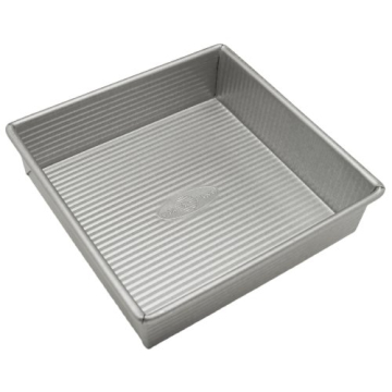 USA Pan 8 inch Nonstick Square Cake Pan for Baking