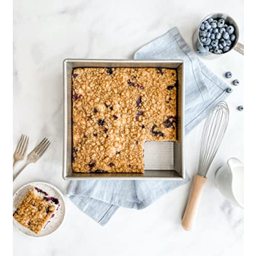 USA Pan 8 inch Nonstick Square Cake Pan for Baking