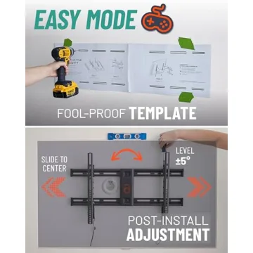 Heavy Duty TV Wall Mount for 90" TVs - ECHOGEAR