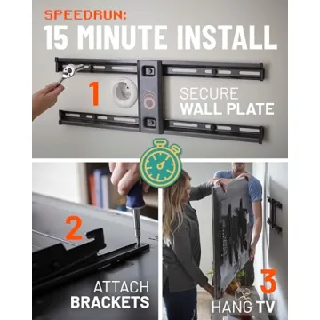 Heavy Duty TV Wall Mount for 90" TVs - ECHOGEAR