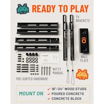 Heavy Duty TV Wall Mount for 90" TVs - ECHOGEAR