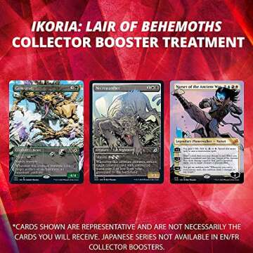 Magic: The Gathering Ikoria: Lair of Behemoths Collector Booster Box | Special Collector Cards