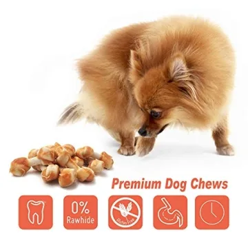 LuvChew Chicken Dog Chews - Premium Rawhide Alternative