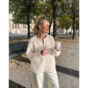 Mincib Women's 2024 Fall Cardigan - Stylish & Soft