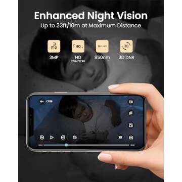 ZOSI Indoor Pan/Tilt Smart Security Camera,C518 2K 360 Degree Baby Pet Monitor,Plug-in 2.4G/5G Dual-Band WiFi Home Cam with Phone App,Night Vision,Person Detection,2 Way Audio,Cloud & SD Card Storage