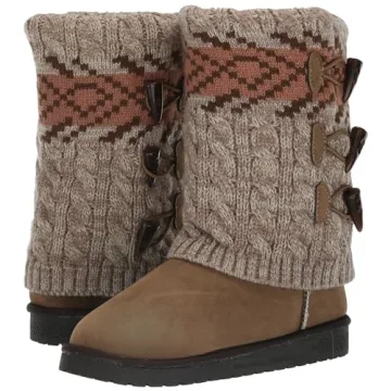 Cheryl Oatmeal Fashion Boot for Women Size 8