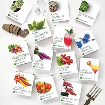 Hot Chilli & Sweet Pepper Kit by Plant Theatre - 6 Different Varieties to Grow