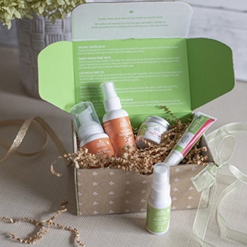 Organic Baby Care Set for Newborns | Earth Mama Gift Box