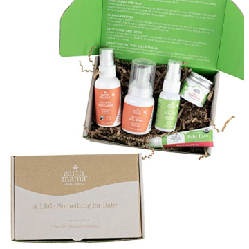 Organic Baby Care Set for Newborns | Earth Mama Gift Box