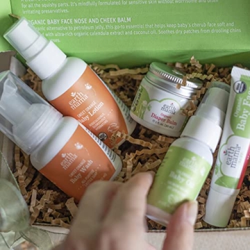 Organic Baby Care Set for Newborns | Earth Mama Gift Box