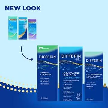 Differin Skin Care Set for Acne Treatment & SPF Care
