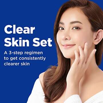 Differin Skin Care Set for Acne Treatment & SPF Care