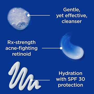 Differin Skin Care Set for Acne Treatment & SPF Care