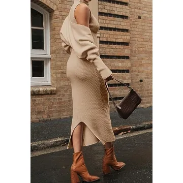 PRETTYGARDEN Women's Stylish 2 Piece Fall Dress Set