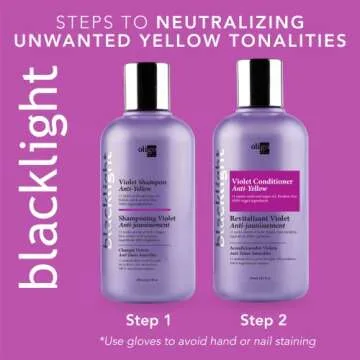 Oligo Blacklight Violet Shampoo for Blondes - Vegan & Sulfate-Free