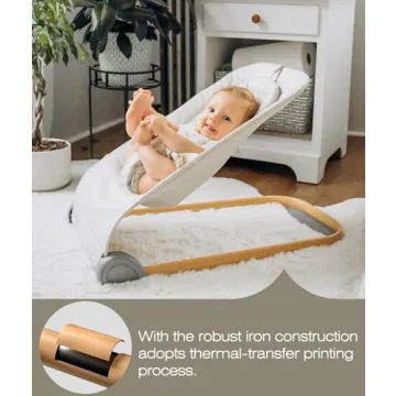 Fodoss Baby Bouncer Portable Ergonomic Chair for Infants