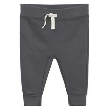 Grow by Gerber baby boys 2-pack Casual Pants, Grey, Newborn US