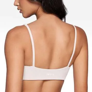 INGIA Women's Scoop Neck Sports Bra for Comfort and Style