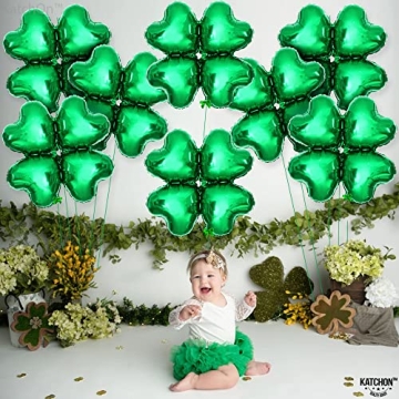 KatchOn Shamrock Balloons for St Patricks Day Fun