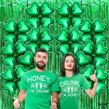 KatchOn Shamrock Balloons for St Patricks Day Fun