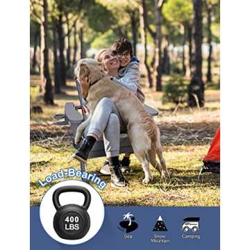 Marvoware Folding Adirondack Chairs for Outdoor Comfort